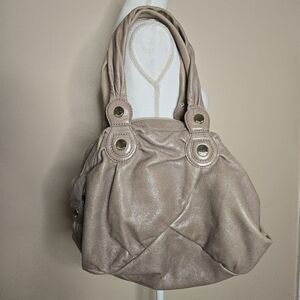 Gustto Soft Leather Slouchy Shoulder Bag